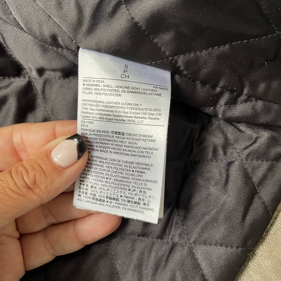 Nwt Banana Republic heritage leather jacket - Picture 3 of 10